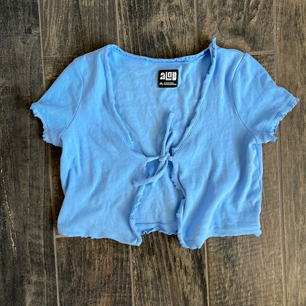 Front tie shirt